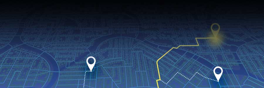 Map of lanes NextLOAD.com